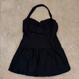 Wild Fable Black Halter Dress